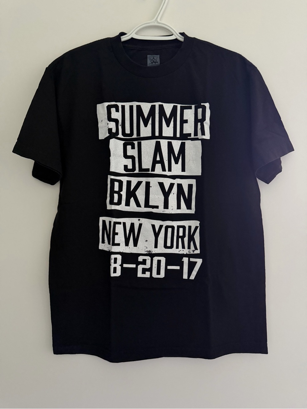WWE Black SummerSlam BKLYN New York 8-20-17 Graphic Tee